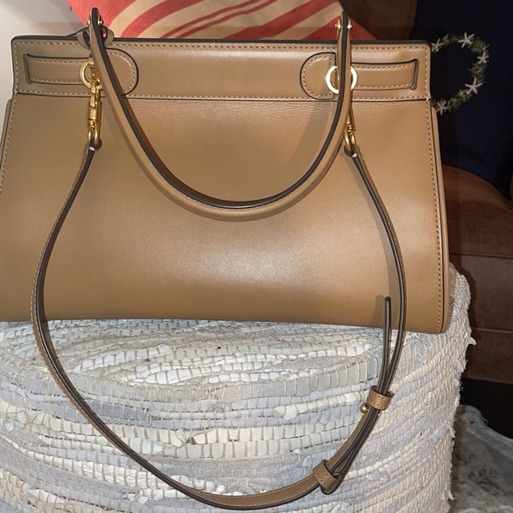 Tory Burch Lee Radziwill Satchel - Picture 2 of 6